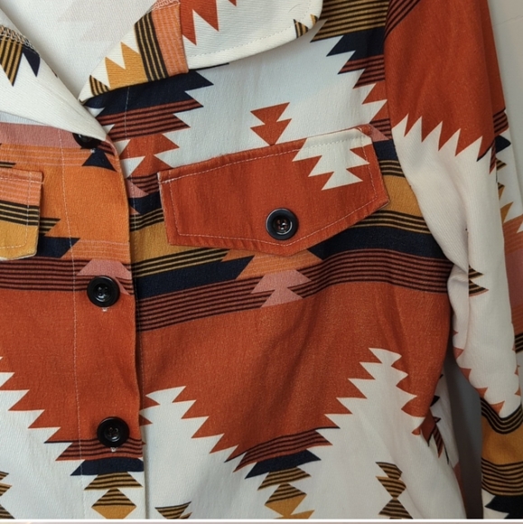 Aztec Shacket - Picture 2 of 4